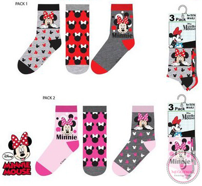 Disney Minnie gyerek zokni 23-34