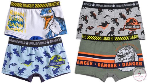 Jurassic World gyerek boxeralsó 2 darab/csomag 2 - 8 év / 92 - 128 cm