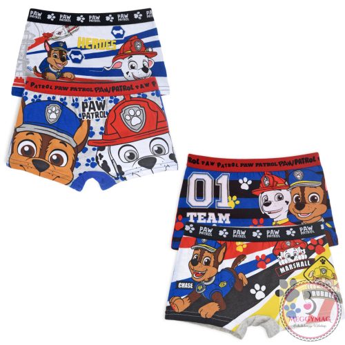 Mancs Őrjárat Hero Team gyerek boxeralsó 2 darab/csomag 2 - 8 év / 92 - 128 cm