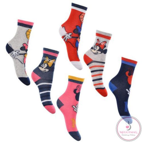 Disney Minnie Play gyerek zokni 23-34