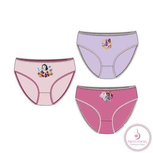 Disney Hercegnők Beautiful  gyerek fehérnemű, bugyi 3 darab/csomag 3 - 6 év / 98 - 116 cm