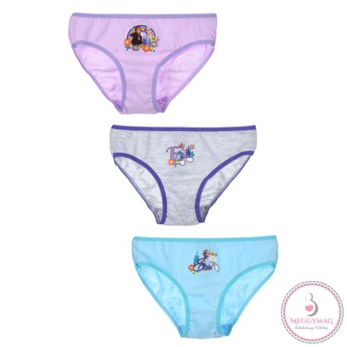 Disney Jégvarázs gyerek fehérnemű, bugyi 3 darab/csomag 3 - 8 év / 98 - 128 cm