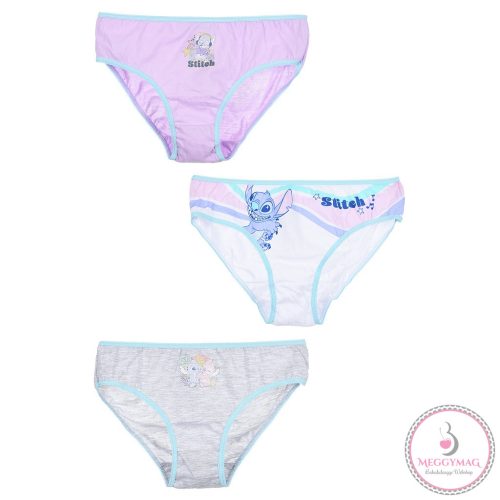 Disney Lilo és Stitch, A csillagkutya gyerek fehérnemű, bugyi 3 darab/csomag 6 - 12 év / 116 - 152 cm