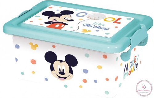 Disney Mickey műanyag tároló doboz 3,7 L