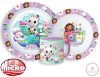 Gabi babaháza Wonderland étkészlet, micro műanyag szett bögrével 265 ml