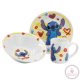 Disney Lilo és Stitch, A csillagkutya Heart porcelán étkészlet Díszdobozban