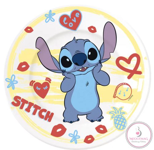 Disney Lilo és Stitch, A csillagkutya Heart porcelán étkészlet Díszdobozban