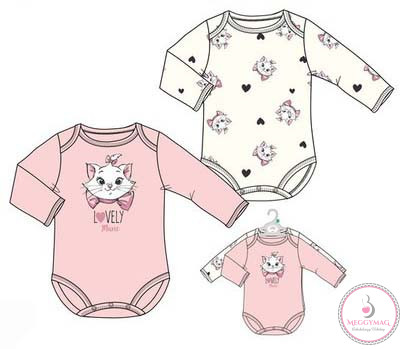 Disney Marie cica baba body, kombidressz 2 db-os szett