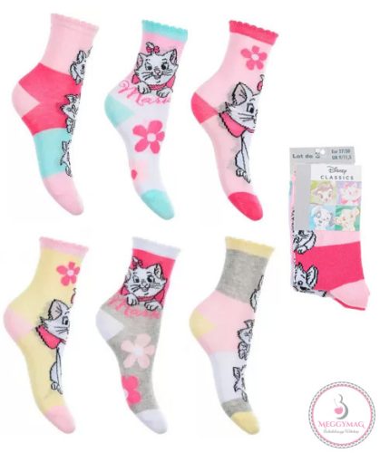 Disney Marie cica gyerek zokni 23-34