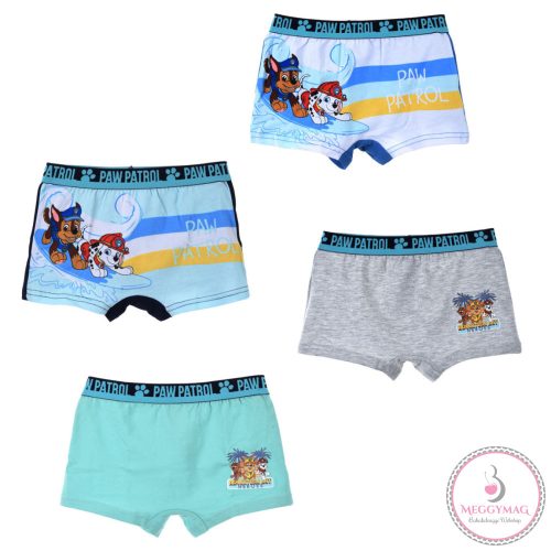 Mancs Őrjárat gyerek boxeralsó 2 darab/csomag 2 - 8 év / 92 - 128 cm