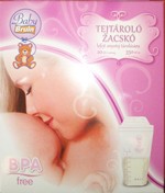 BabyBruin tejtároló zacskó 20 db-os 350 ml/db