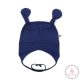 Symbyo baba füles sapka, Élettel teli kék, 36-40 cm (kb. 0-4 hónapos)