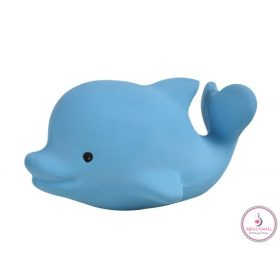   Tikiri - Delfin gumi csörgő fürdőjáték természetes gumiból 