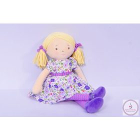 Tikiri Toys Peggy játék baba természetes pamutból