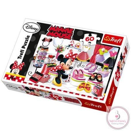 Minnie: Vásárlási őrület 60 db-os puzzle - Trefl