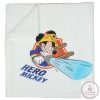 Disney Mickey textil-tetra kifogó, törölköző 140x140cm