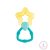 Canpol babies hűthető rágóka csörgővel - sárga csillag 