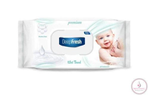 Deep Fresh Premium törlőkendő 72 lapos