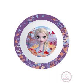 Disney Jégvarázs gyerek mélytányér lila - Mikrózható