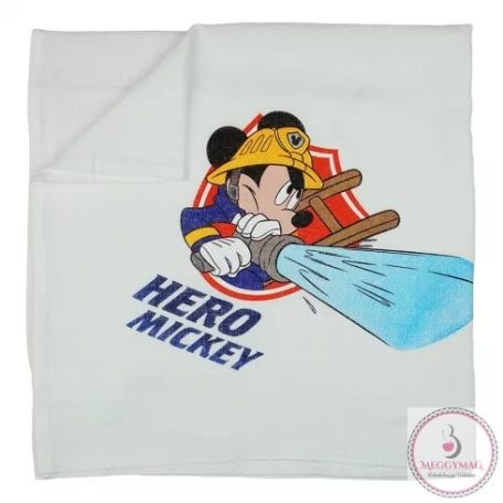 Disney tűzoltó Mickey textil pelenka 70*70 cm