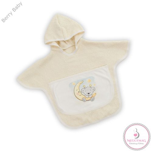 FÜRDŐPONCSÓ - EKRÜ BEAR - FROTTÍR