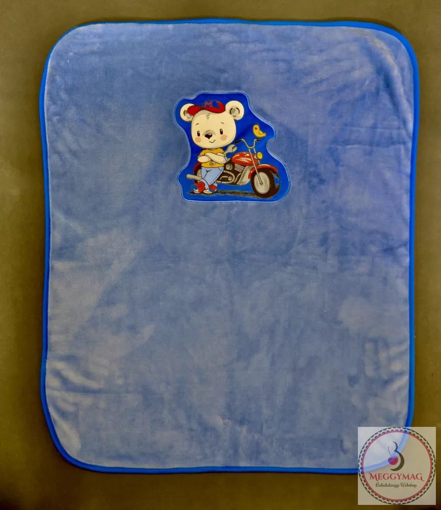 Baba wellsoft takaró Motoros macis mintával