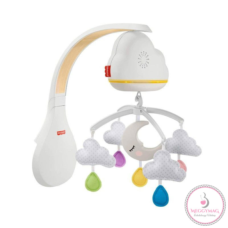 Fisher-Price zenélő körforgó nyugtató felhők GRP99, KÉSZLETEN A BOLTBAN!