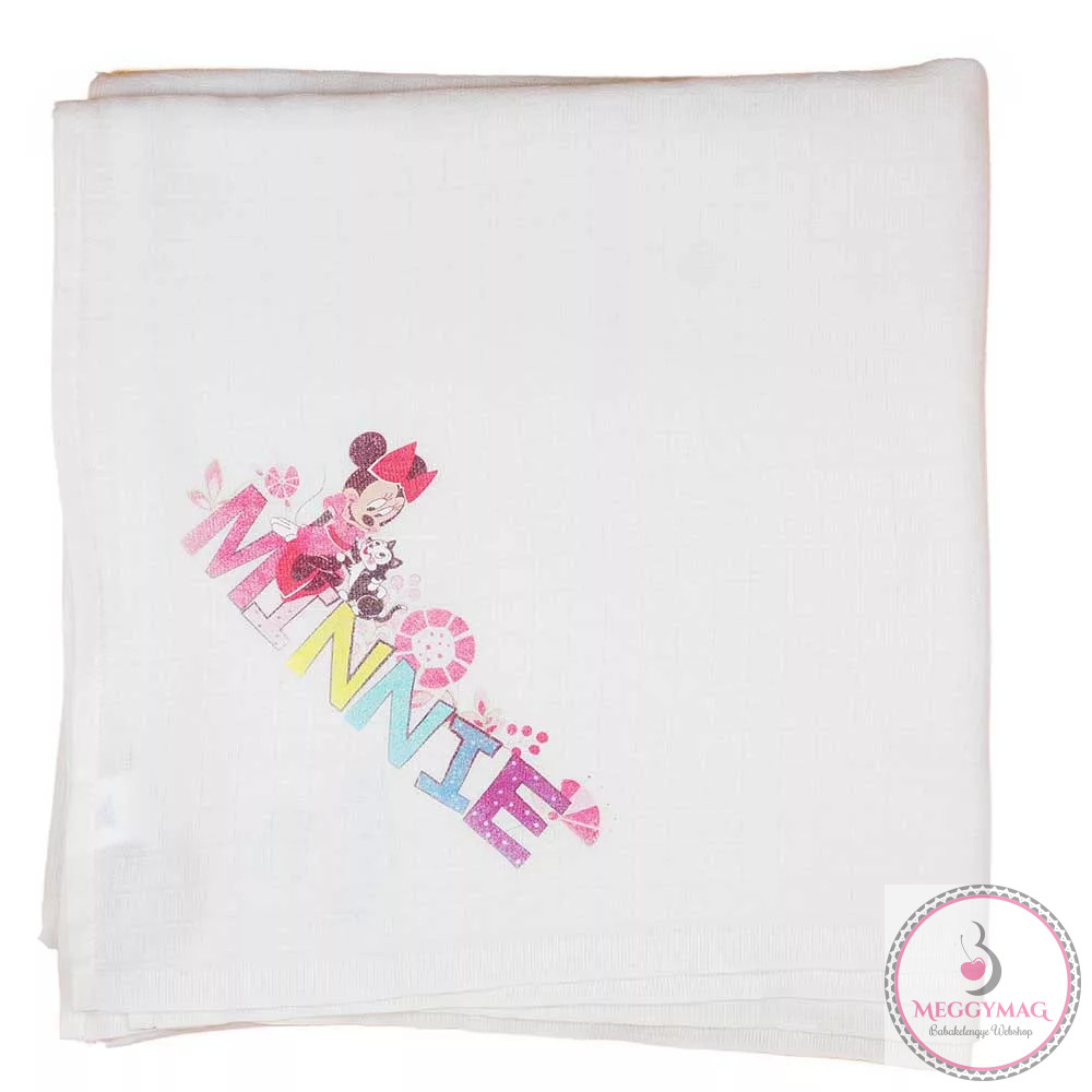 Disney Minnie textil-tetra kifogó-törölköző 140x140cm