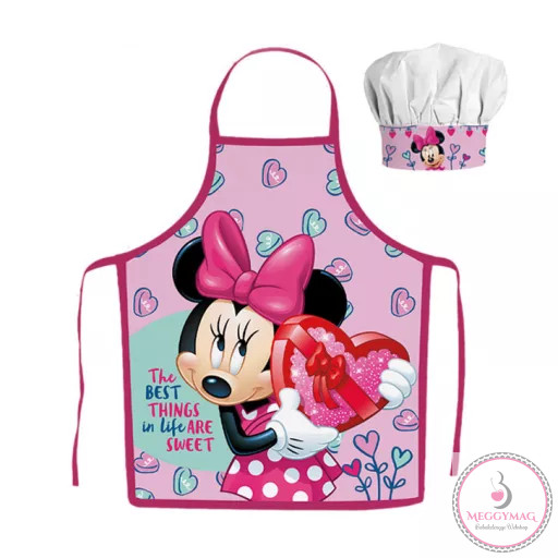 Disney Minnie Sweets gyerek kötény 2 darabos szett