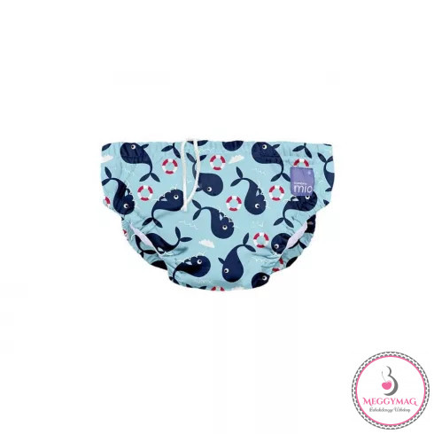 Bambino Mio úszópelenka - Whale warf, 9-12 kg (1-2 év) L