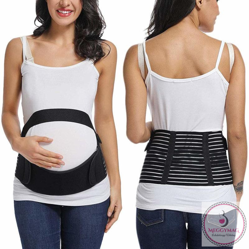 Kismama Pocaktámasz, XL (110-150cm), Ében-fekete, KÉSZLETEN A BOLTBAN!
