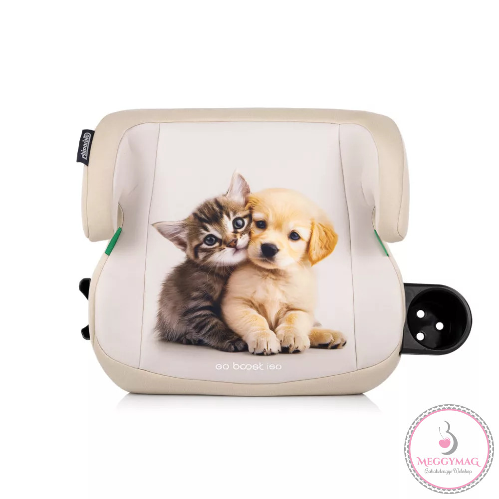 Chipolino Go Boost Isofixes autós ülésmagasító 125-150 cm - kitten&puppy