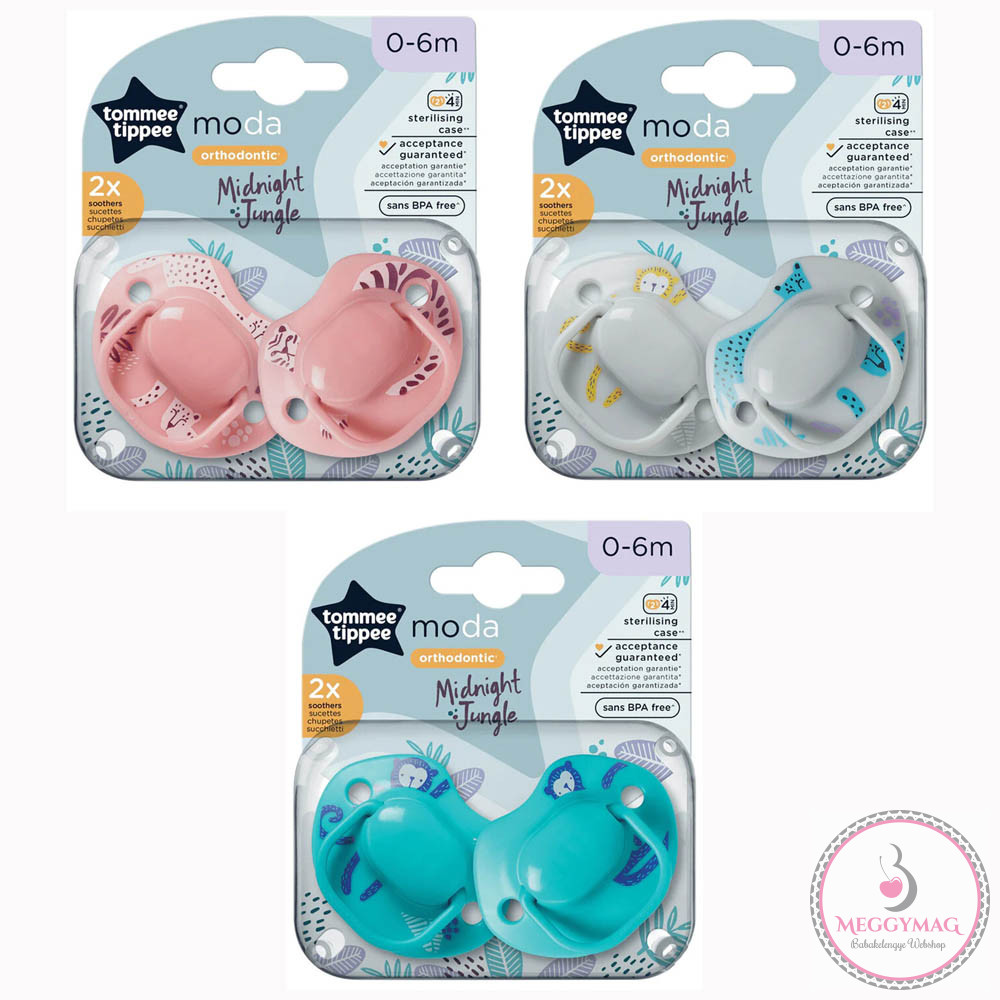 Tommee Tippee játszócumi Moda 2db 0-6hó