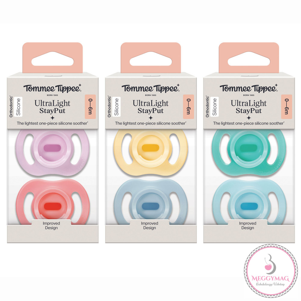 Tommee Tippee játszócumi Ultra Light 2 db 0-6 hó