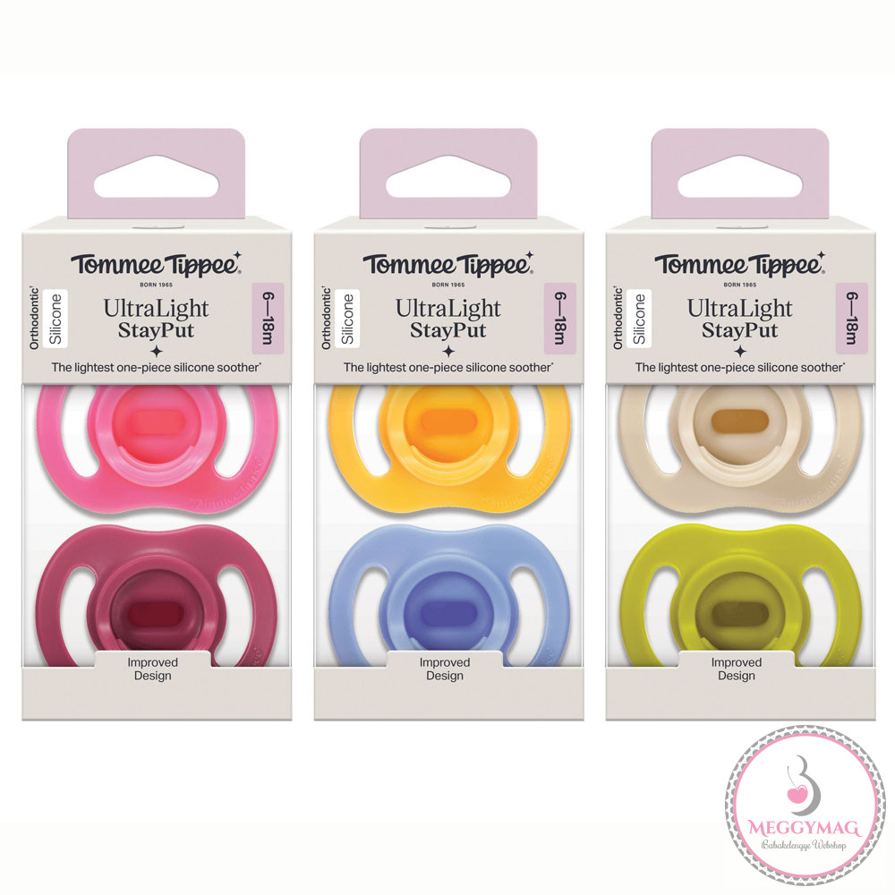 Tommee Tippee játszócumi Ultra Light 2 db 6-18 hó