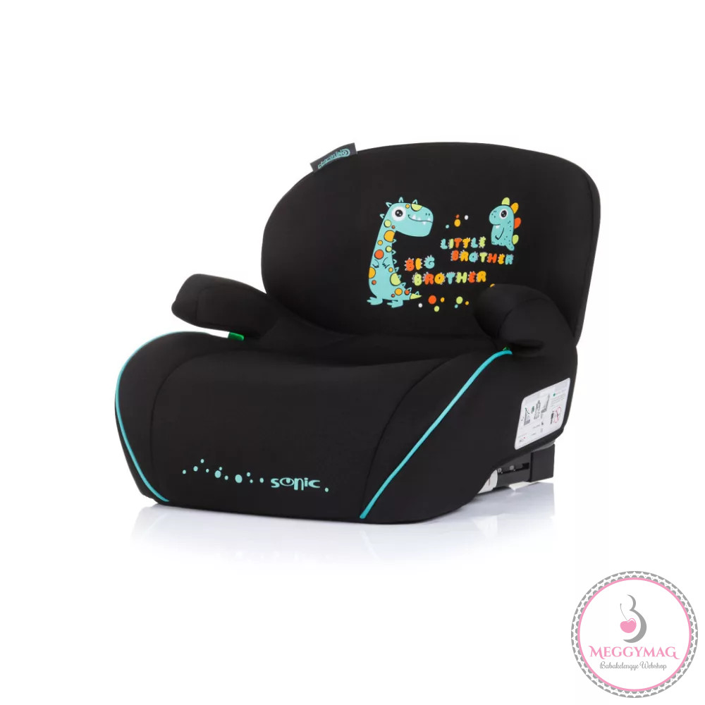 Chipolino Sonic autós ülésmagasító 125-150 cm Isofix - Dino