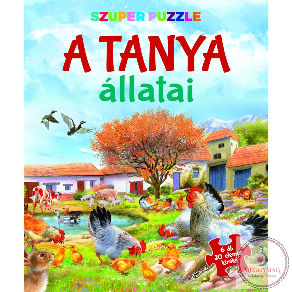 Szuper puzzle - A tanya állatai