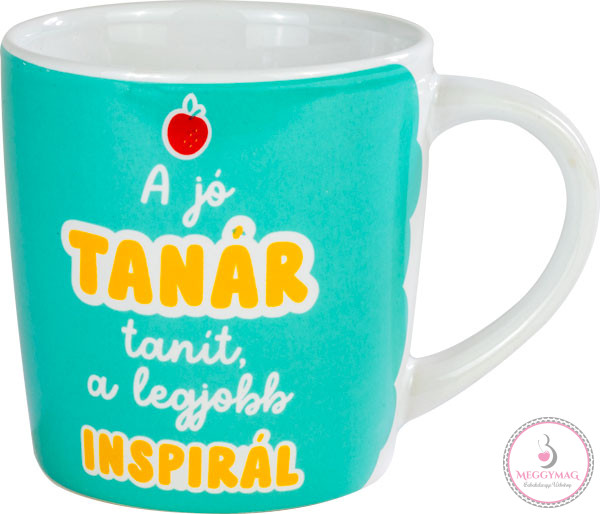 Kerámia bögre, Tanár