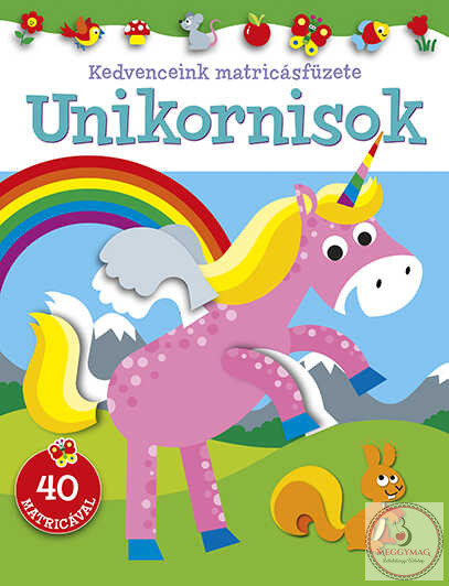 Kedvenceink matricásfüzete - Unikornisok