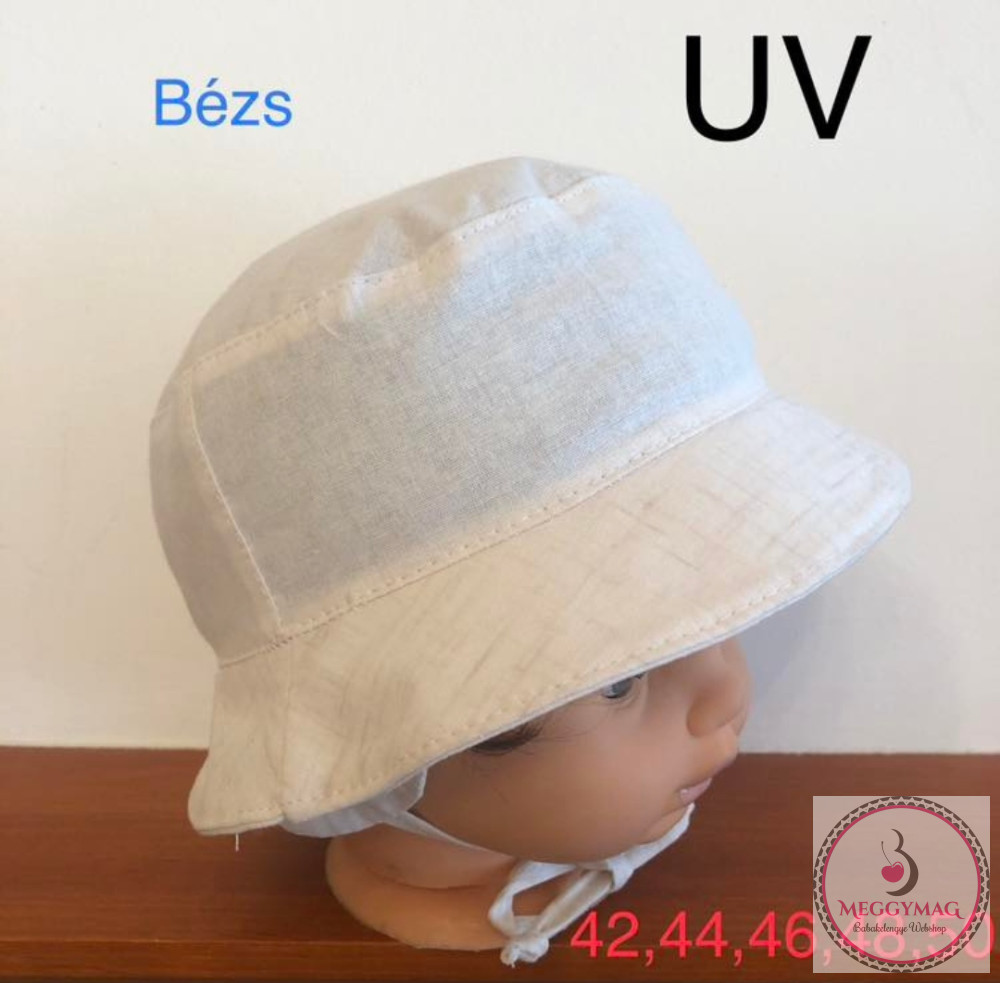Minimanó nyári kalap (42, 44,46,48,50) Bézs 