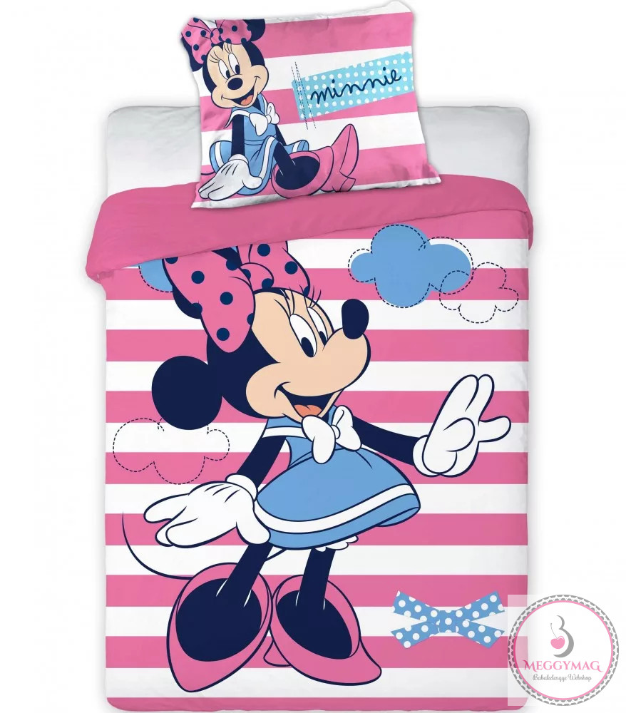 Disney Minnie Sailor gyerek ágyneműhuzat 100×135cm, 40×60 cm