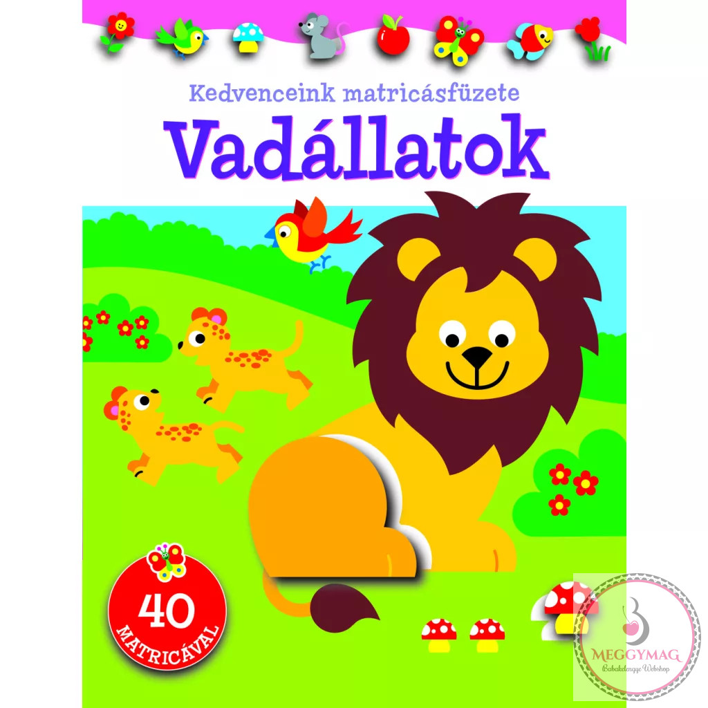 Kedvenceink matricásfüzete - Vadállatok
