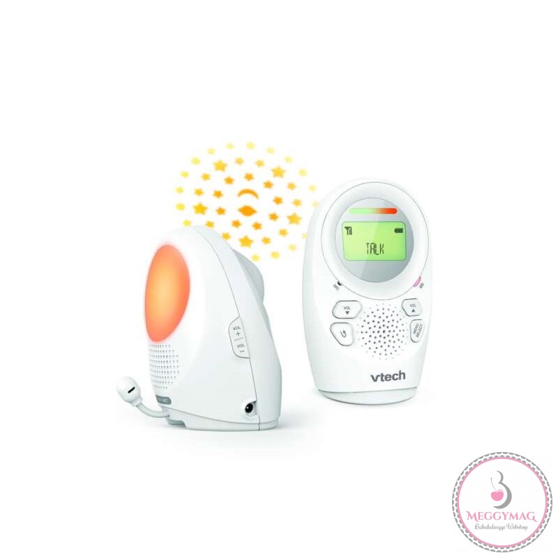 Vtech bébiőr kétirányú éjszakai fénnyel és projectorral DM1212